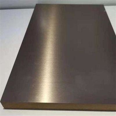 1220x2440mm Eco Friendly Metal Brushed PET Laminated MDF Panels