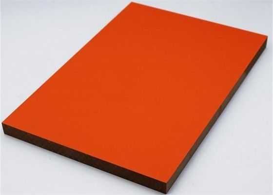 Plain 0.35 mm  PVC Laminated MDF Board For Interior Furniture