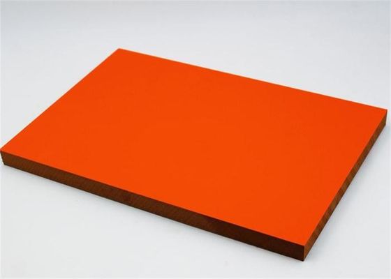 Plain 0.35 mm  PVC Laminated MDF Board For Interior Furniture