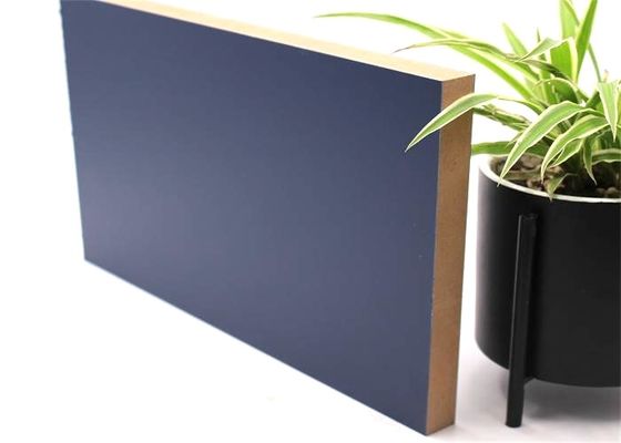 CARB  Blue  E0 MR Matte PET Laminated MDF Panels