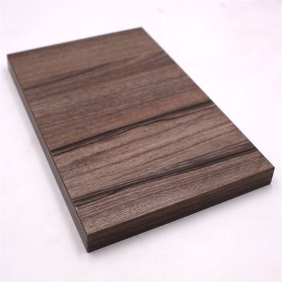 Uv Coating PET Wood Pattern High Gloss MDF Panels 15mm