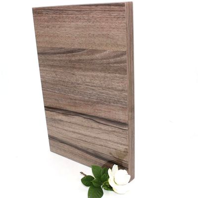 Uv Coating PET Wood Pattern High Gloss MDF Panels 15mm