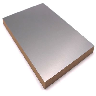 Fingerprint Free Metal Brushed PET Laminated MDF Panels 1220x3050×30mm