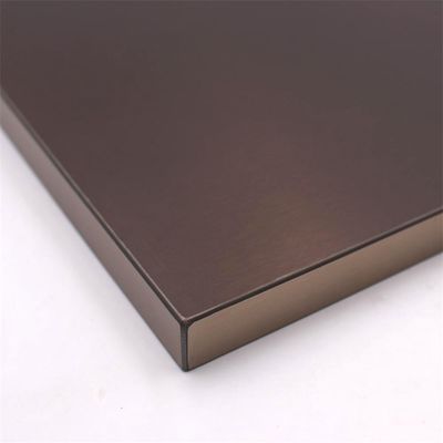 E0 Anti Scratch  18mm Metal Brushed PET Laminated MDF Panels