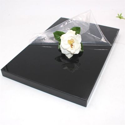 gloss black color acrylic laminated mdf board in 4x10ft
