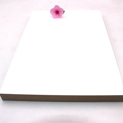 Eco Friendly  Matte White 0.35mm PET Laminated MDF Panels