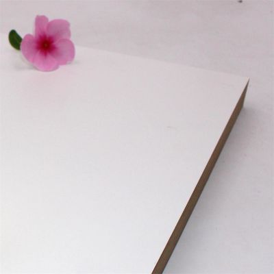 Eco Friendly  Matte White 0.35mm PET Laminated MDF Panels