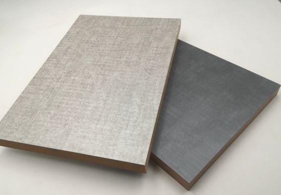 ISO14001  Deep Embossed E0 Uv Coating MDF Wall Panels
