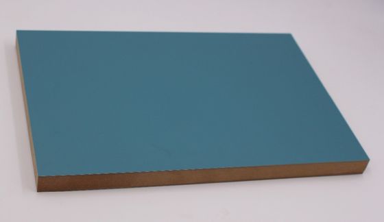 Shanghai factory made high glossy PET MDF board in good quality
