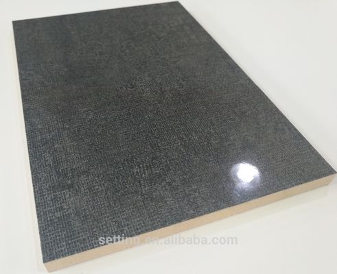 1220*2440Mm Uv Coated Marble Grey Gloss Mdf Sheets