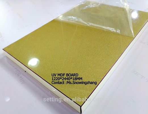 18mm High Glossy Uv Medium Density Fiber Wood