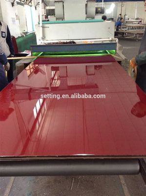 Wall Scratch Resistant  Fireproof Uv High Gloss Board 15mm