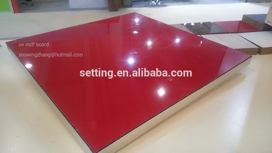E1 grade UV MDF board for kitchen and Wardrop