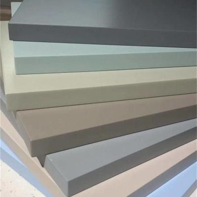 Moisture Proof Plain  5mm 4×9FT Mdf Decorative Panels For Wardrobe