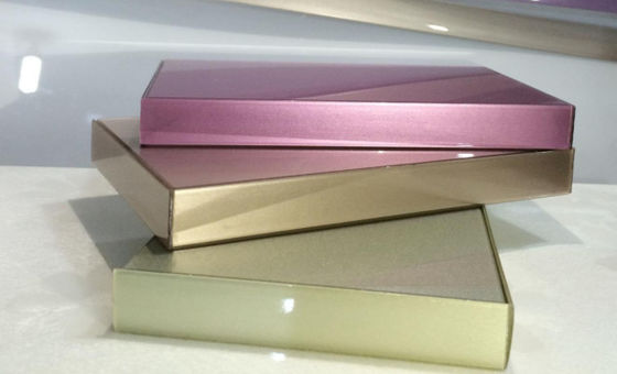 Marble 740KGS/M3  High Gloss Acrylic MDF Panels 4*10FT