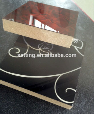 Decorative Acrylic MDF Veneer For Wall Decoration
