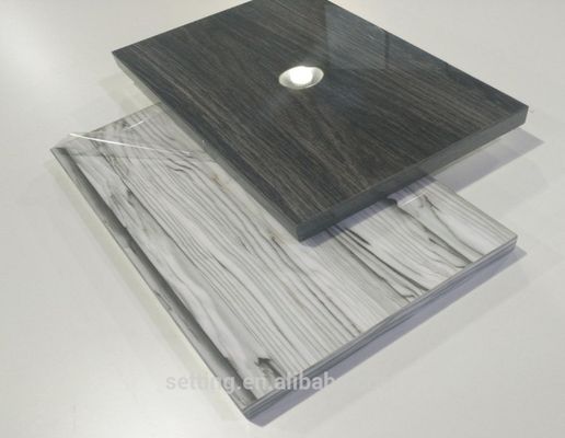 Wardrobe Anti Scratch  6H Acrylic  Wood Grain MDF Sheets