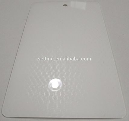 9mm high glossy acrylic board for shopping mall racks