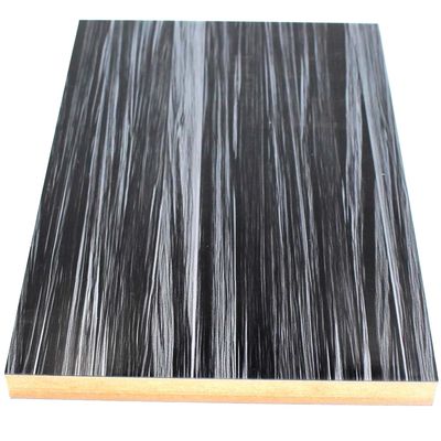 Fibreboard Acrylic Mdf Wood Grain Wall Panel 1220*2440*36Mm