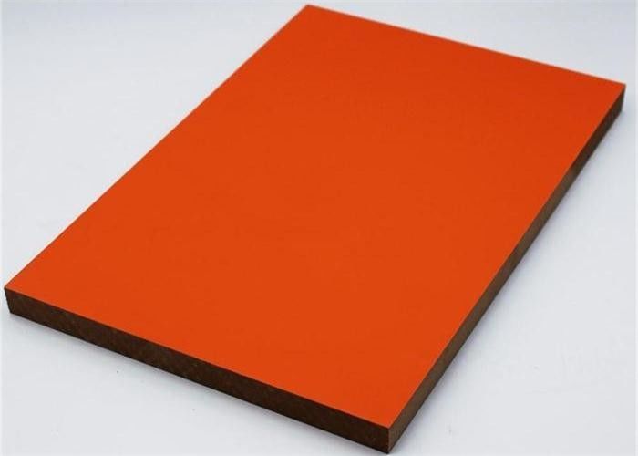 Plain 0.35 mm  PVC Laminated MDF Board For Interior Furniture