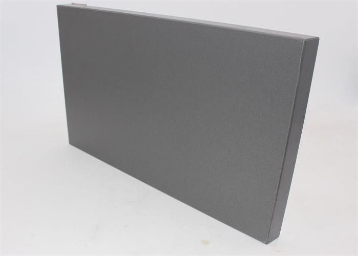 2H 730kgs/CBM Grey Matte PET Laminated MDF Panels 4x8Ft