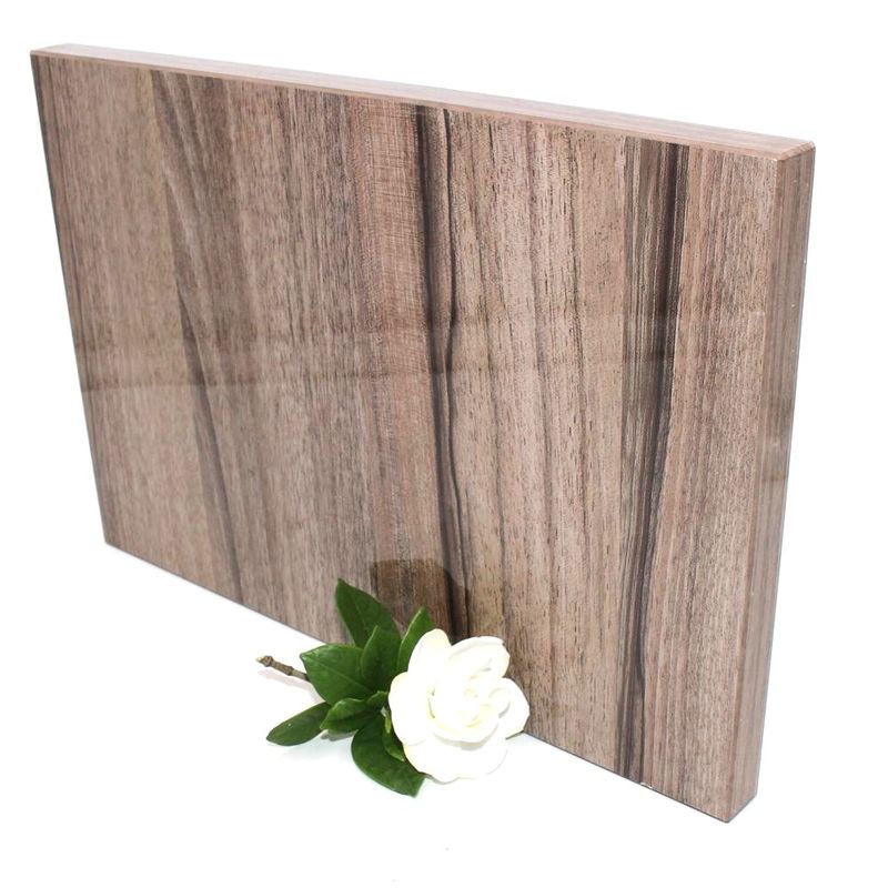 Uv Coating PET Wood Pattern High Gloss MDF Panels 15mm