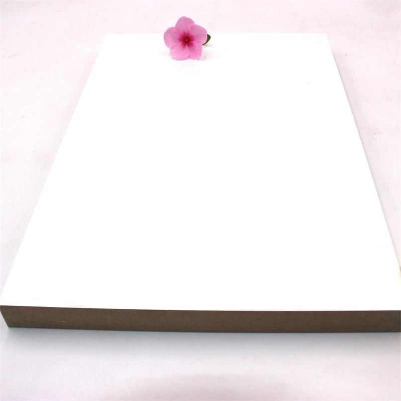 Eco Friendly  Matte White 0.35mm PET Laminated MDF Panels