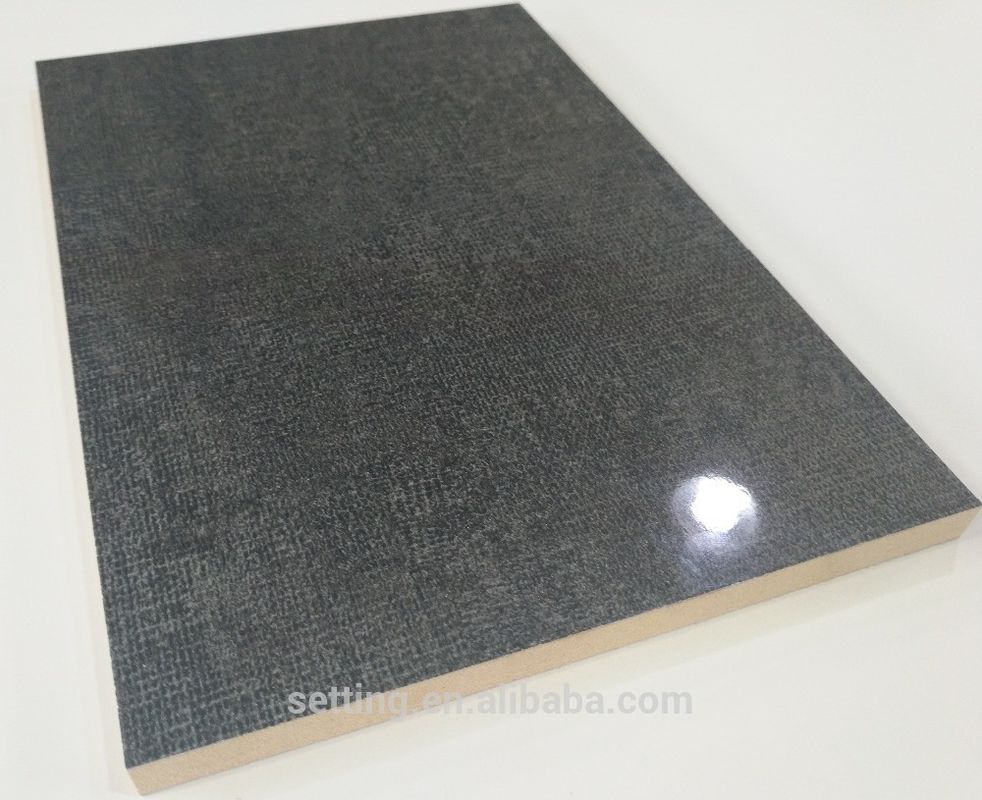 1220*2440Mm Uv Coated Marble Grey Gloss Mdf Sheets