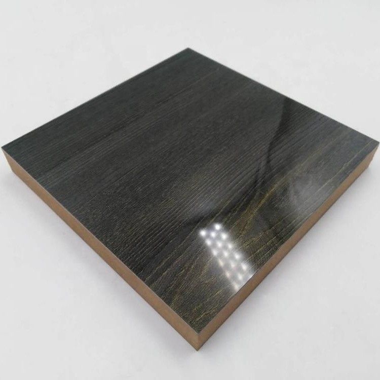 Wood Grain High Gloss Acrylic MDF Panel for Kitchen Cabinet