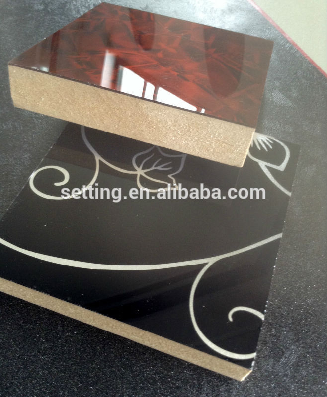 Decorative Acrylic MDF Veneer For Wall Decoration
