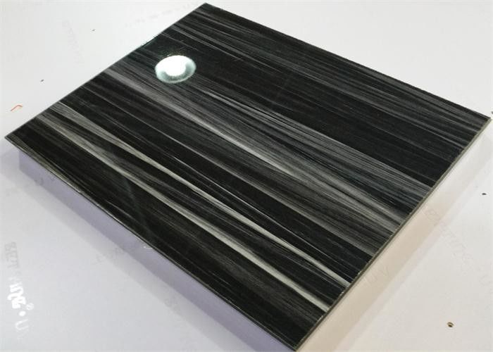 Heat Resistance High Gloss Marble  UV MDF Board 1220*2800Mm