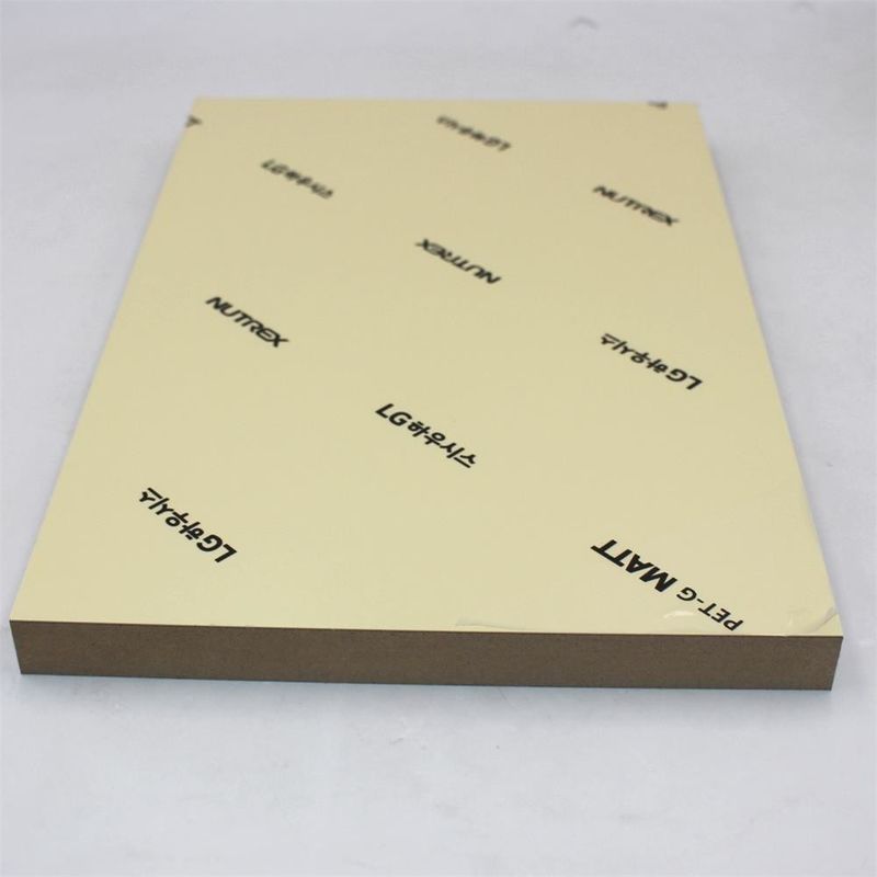 Double Side 4x8Ft PET Laminated MDF Panels Anti Fingerprint